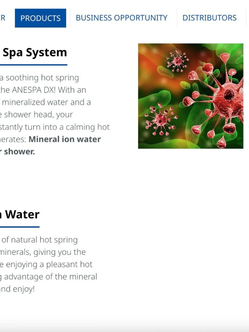 Enagic Anespa DX Mineral Ion Water ANSP-02